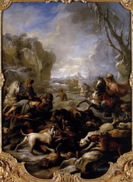 ルー・ルイ・ミシェル・ヴァン・ベア・ハント 1736 Oil Paintings